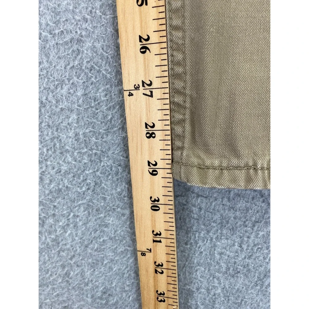 Levi's 505 Regular Fit Straight Leg Jeans Tan 34x30 (Fits‎ 33x29) White Tab City